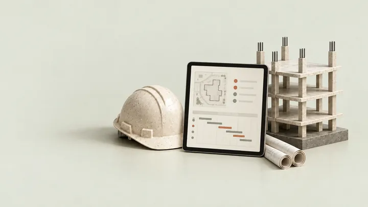 automation for construction site management dashboard