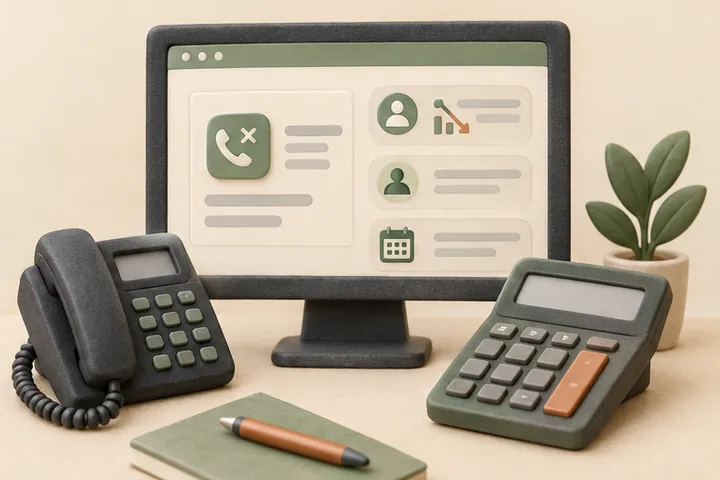 Missed call revenue loss calculator results screen