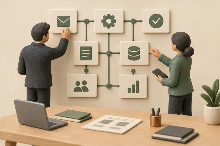 Workflow automation consulting services team planning